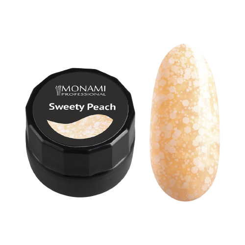 Monami Гель-лак Sweety, 5 г, peach monami professional гель лак lux 20