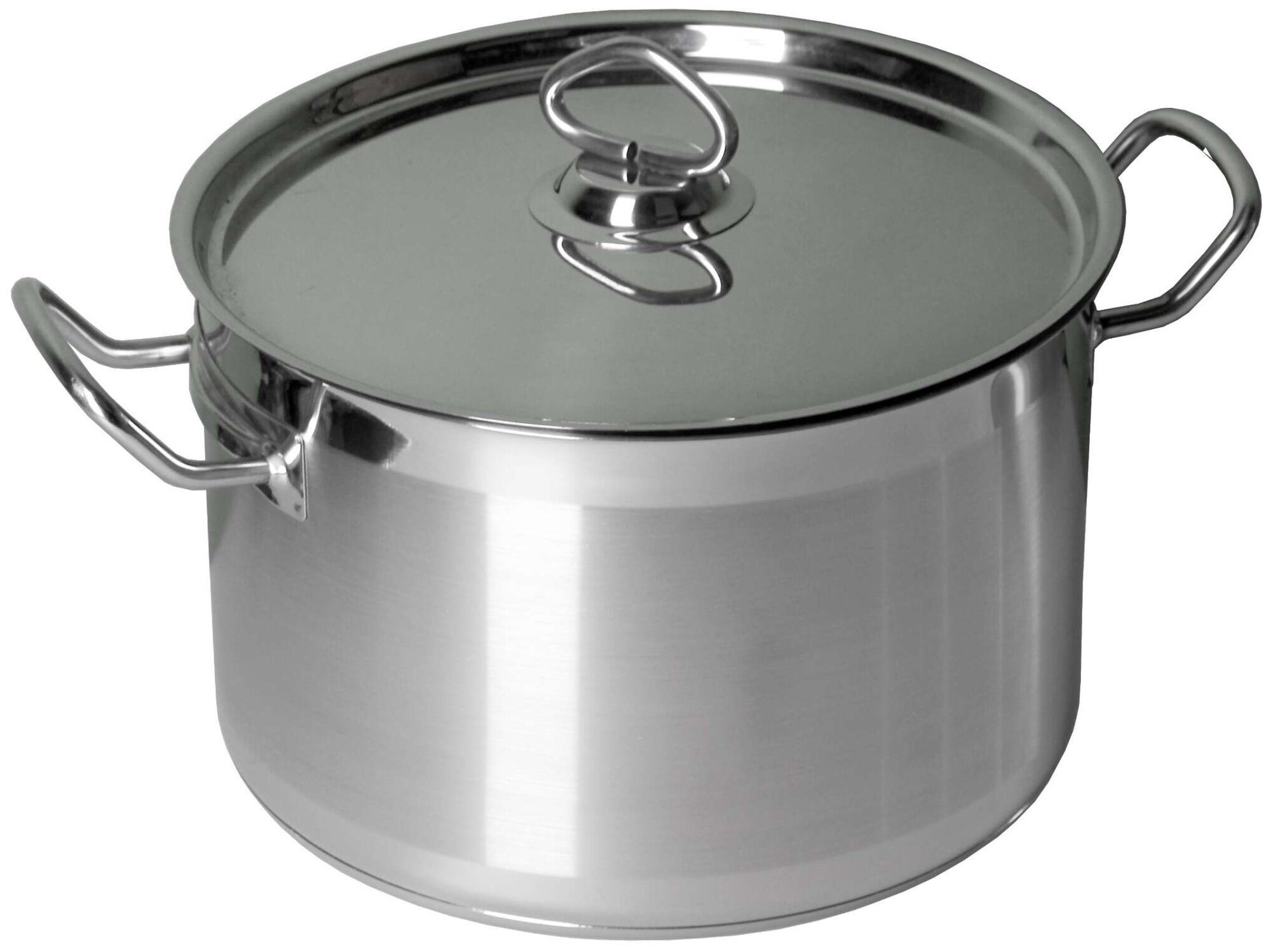 фото Кастрюля 9 л из нержавеющей стали Luxstahl