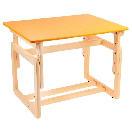Стол детский регулируемый, цвет жёлтый регулируемый письменный стол для детей детский учебный стол