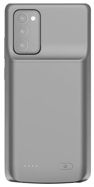 Чехол-бампер MyPads для Samsung Galaxy Note 20 Ultra (SM-N985F) со встроенной усиленной мощной батарей-аккумулятором большой повышенной расширенн.