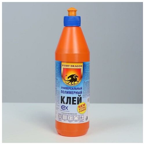 фото Клей универсальный полимерный fiery dragon 0,5 л сот-комби