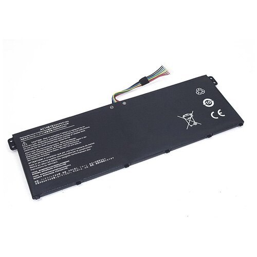 аккумулятор oem совместимый с ac14b18j ac14b13j для ноутбука acer e3 111 11 4v 2200mah черный Аккумуляторная батарея (аккумулятор) для ноутбука Acer E3-111, ES1-511 11.4V черный