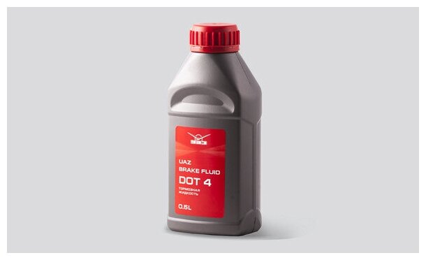 Тормозная жидкость УАЗ Brake Fluid DOT 4