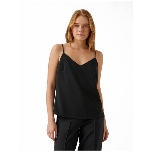 фото Майка koton women, 2sak30004uw, цвет: black, размер: 36