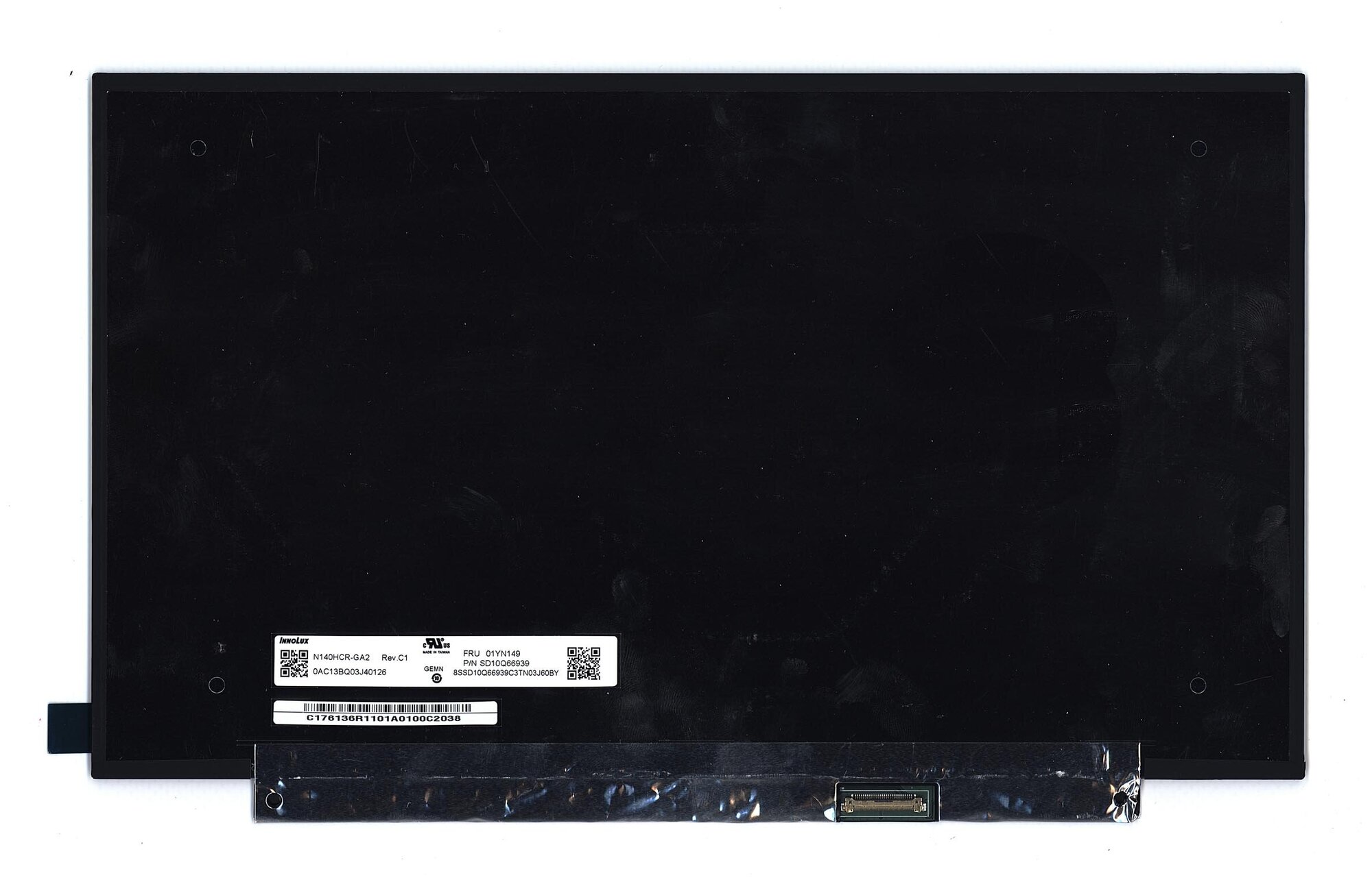 Матрица (экран) для ноутбука N140HCR-GA2 14" 1920x1080 30pin светодиодная (LED) матовая