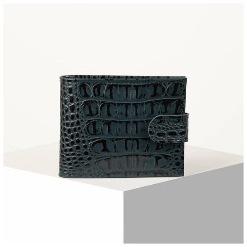 фото Кошелек жен 11-02-07. 11.5*1.5*9. отд. д/кред. д/монет. кайман зеленый 92 5312062 сима-ленд