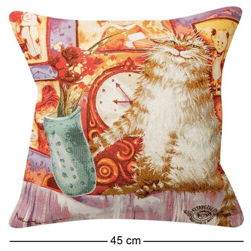 фото Подушка гобеленовая вредный 45х45 ang-699/1 113-503668 artangels