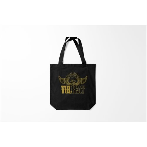 фото Сумка-шоппер / 40х40 см / разная музыка / металл volbeat burnettie