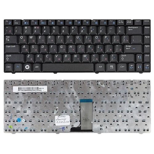 Клавиатура для ноутбука Samsung R519 P/n: V020660AS1, BA59-02581D, BA59-02581C, CNBA5902581DBIL