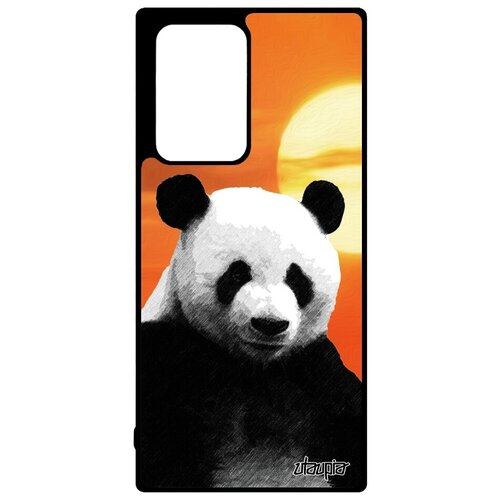 фото Новый чехол на смартфон // galaxy note 20 ultra // "большая панда" медведь малыш, utaupia, оранжевый