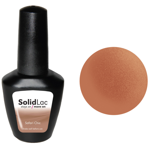 Nail Creation Гель-лак для ногтей SolidLac, 15 мл, цвет Safari Chic