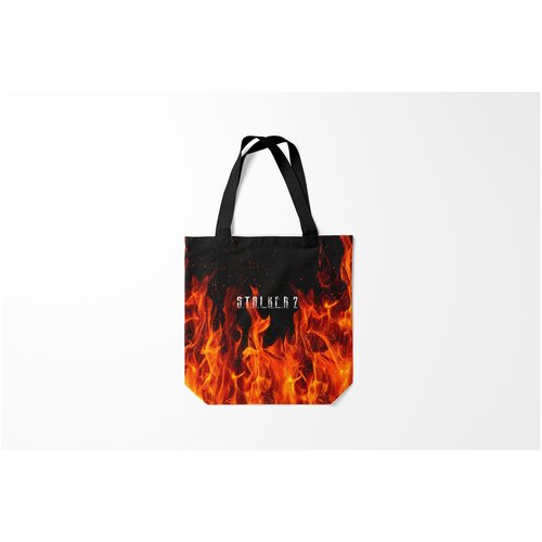фото Сумка-шоппер / 40х40 см / геймерам / stalker сталкер 2 burnettie