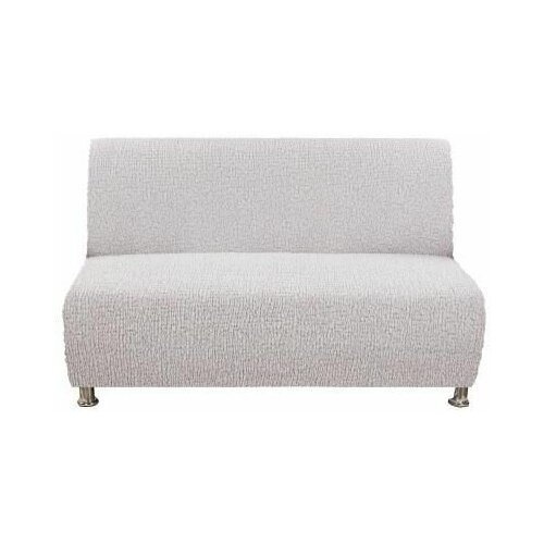 Чехол для мебели: Чехол на 2-ух местный диван "Тела" Пианта молочный без подлокотников
