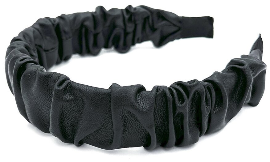 Ободок (держатель, аксессуар) для волос из экокожи DoppiGroup