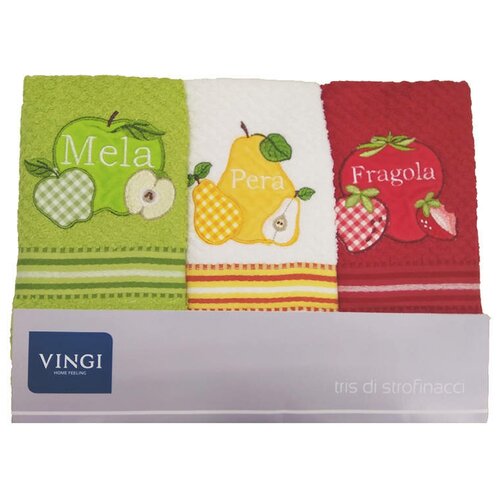 фото Набор полотенец для кухни 3 шт. конфеттура, dis.3 vingi