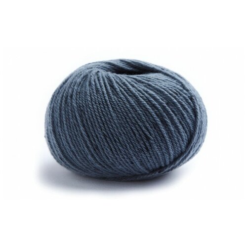 Пряжа Lamana Como Tweed цвет 46 твид, basaltblau, синий базальт