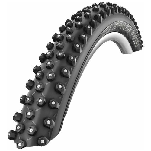 фото Велопокрышка schwalbe ice spiker pro 27.5х2.2 (57-584), winter\lites\378шипов, mtb, черная, 11600628