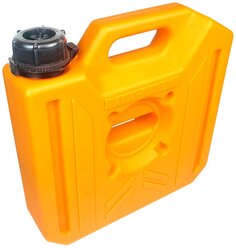 Канистра экспедиционная плоская для ГСМ ART-RIDER 5 литров оранжевая