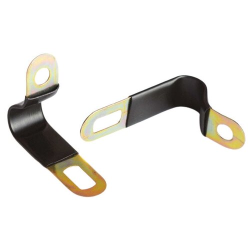 Скоба крепления пластиковой трубки 10/12 ГБО GOMET в ПВХ (10 штук)