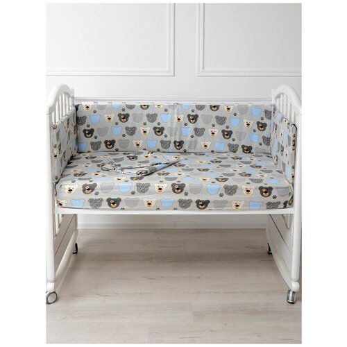 Бортик для детской кроватки МамаШила 