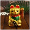 Сувенир кот керамика Манэки-нэко h=17см 625020 - изображение
