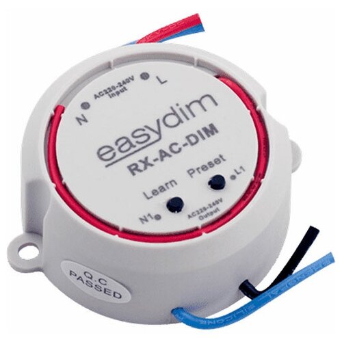 Приемник-диммер EasyDim RX-AC-DIM для источников света на 220В easydim приемник easydim rx ac dim