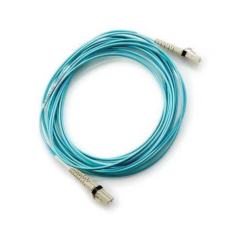 Патч-корд HP QK734A Premier Flex LC/LC Multi-mode OM4 5m кабель hp lc to lc multi mode om3 2 fiber 2 0m 1 pack aj835a