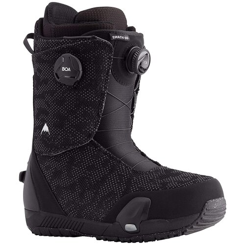 фото Сноубордические ботинки burton swath step on, р. 8.5, black/print