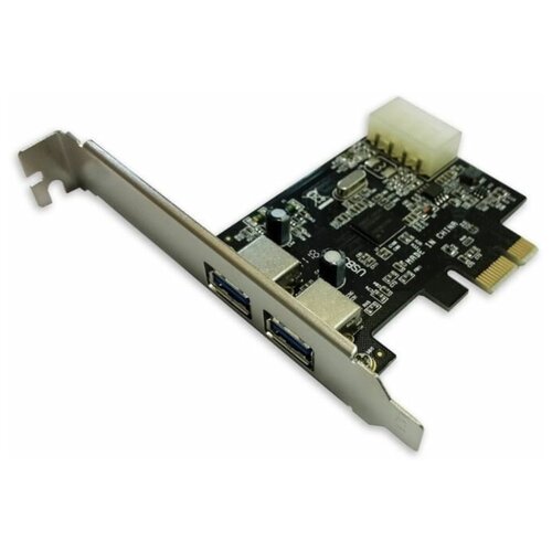 фото Контроллер-плата расширения для пк gsmin lp1 (4 порта usb 3.0, pci-e)