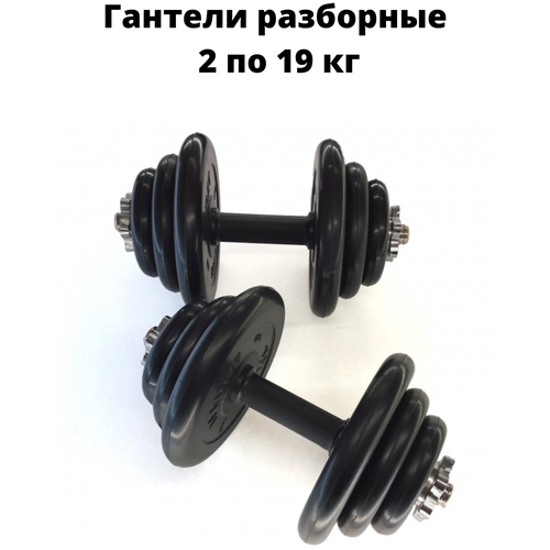 фото Гантели разборные 2 по 19 кг mb barbell