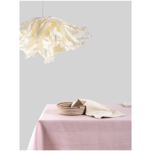 Скатерть Batuffolo Pink Powder, Лен, 110*190
