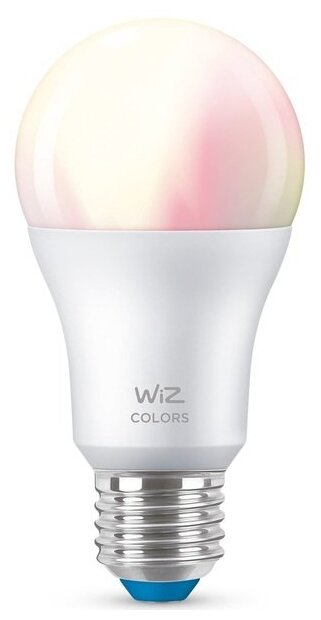 Лампа светодиодная WiZ BLE 60WA60E27922-65RGB1PF/6, E27, A60, 7 Вт, 6500 К - фотография № 1