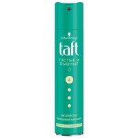 Taft Лак для волос Густые и пышные, экстрасильная фиксация, 750 г, 225 мл