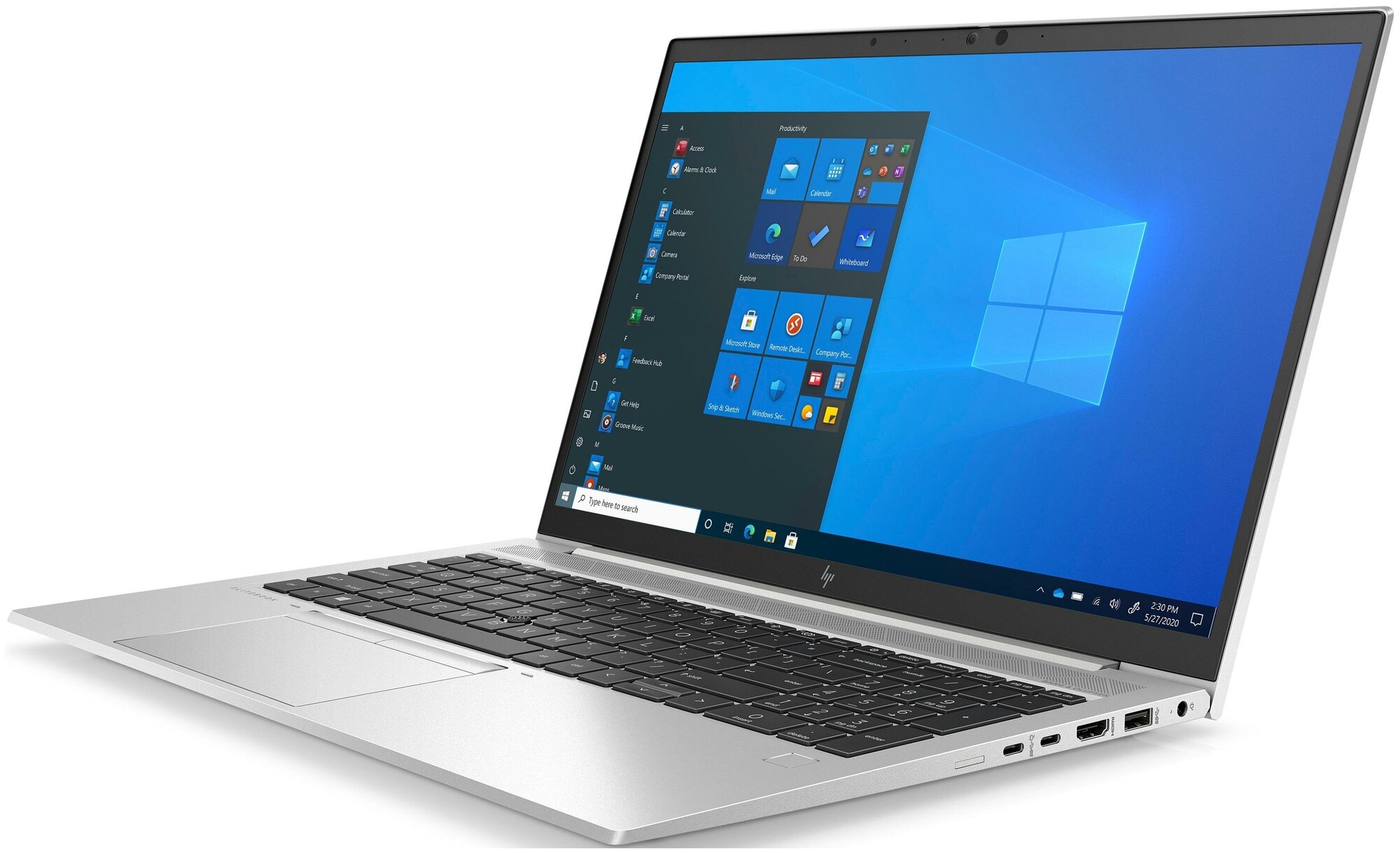 Ноутбук HP EliteBook 855 G8 Ryzen 5 Pro 5650U 16Gb SSD512Gb AMD Radeon 156 IPS UWVA FHD 1920x1080 Windows 10 Professional 64 silver WiFi BT Cam 4850mAh