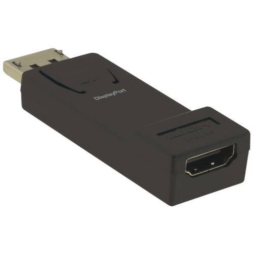 переходник hdmi hdmi kramer ad ring 9 Переходник/адаптер Kramer DisplayPort - HDMI (AD-DPM/HF), черный