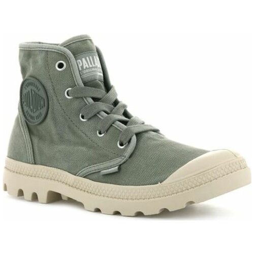 Ботинки женские Palladium Pampa Hi 92352-339 высокие зеленые (36)