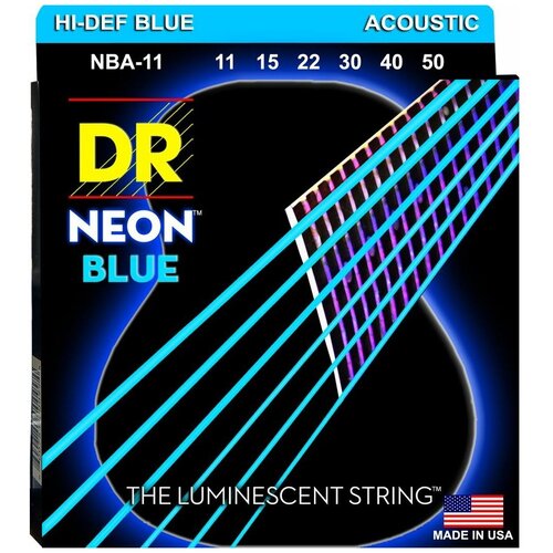 Струны для акустической гитары DR String NBA-11