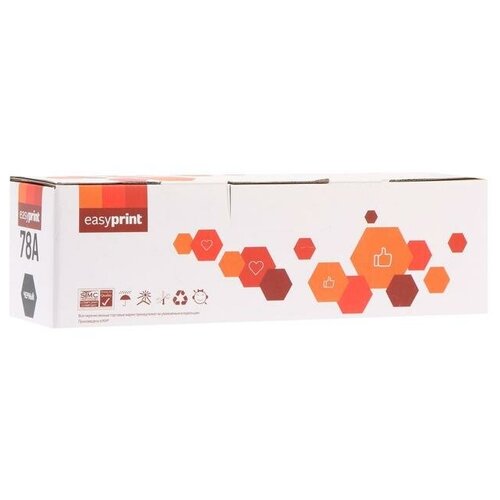 картридж hi black ce278a ce278a ce278a ce278a ce278a ce278a 2100стр черный Картридж EasyPrint LH-78A (CE278A/78A/Canon 728/ 726/CS CE278A ) для HP / Canon, черный