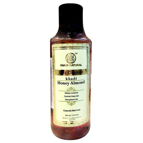 Шампунь Мед и миндаль Honey & Almond Khadi Natural 210 мл