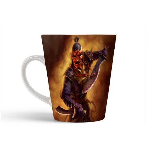 фото Кружка-латте coolpodarok jade empire маска самурай два клинка