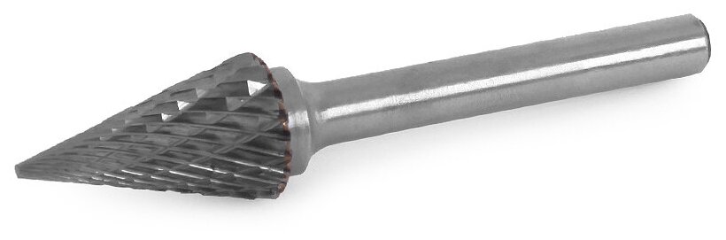 Твердосплавная борфреза MESSER тип М (конусообразная) диаметр 10 мм, длина 20 мм, хвостовик 6 мм