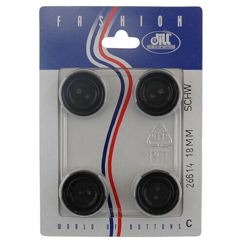 Пуговицы DILL на блистере