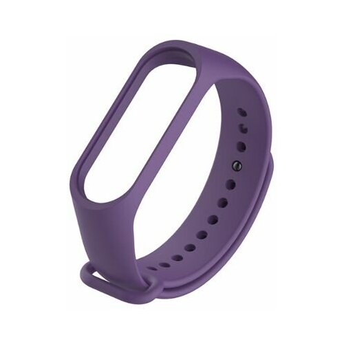 Ремешок силиконовый для Xiaomi Mi Band 5 (Purple/Фиолетовый)