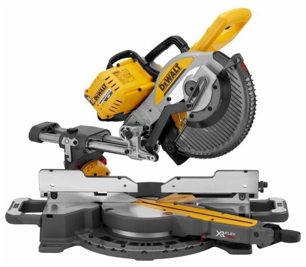 Аккумуляторная торцовочная пила DEWALT FLEXVOLT DCS727N 54В XR 4300 об/мин