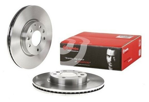 Диск тормозной передний Brembo 09. B272.10