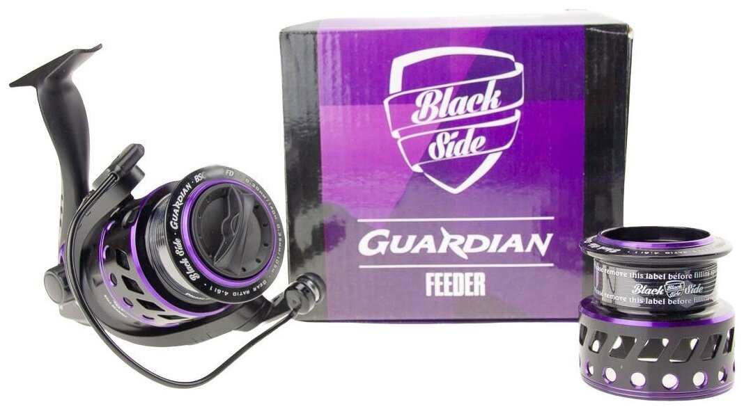 Катушка безынерционная фидерная Black Side Guardian Feeder 3500FD (7+1 подш)