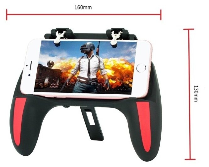 Беспроводной геймпад для смартфона джойстик для телефона триггер GamePad Контроллер Вентилятор