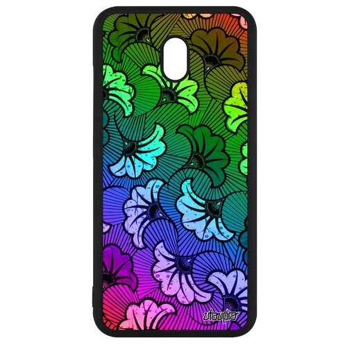 фото Защитный чехол для мобильного // xiaomi redmi 8a // "африканский принт" цветы дизайн, utaupia, цветной