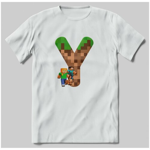 фото Футболка с принтом minecraft 80 brut-shop