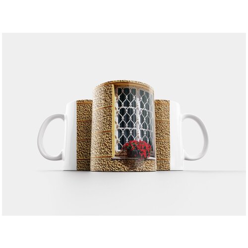 фото Кружка "окна решетки, окно, сетка" 320 мл lotsprints